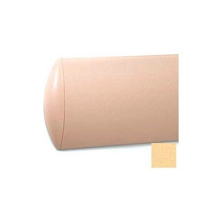 Pawling Crescent Shaped Wall Guard W/Rec. Plastic Clip Retainer System, 8"H x 12'L, Saffron WG-7C-12-569